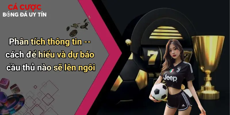 Phân tích thông tin – cách để hiểu và dự báo cầu thủ nào sẽ lên ngôi