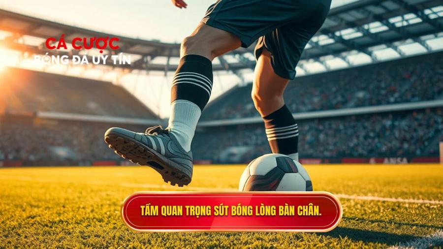 Tại sao kỹ thuật sút bóng bằng lòng bàn chân phải lại quan trọng