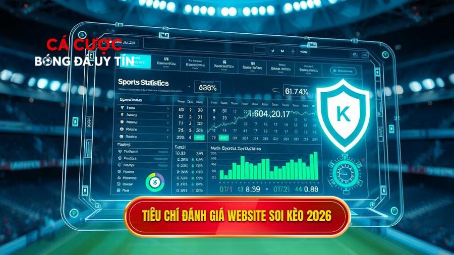  Tiêu chí đánh giá website soi kèo 2026