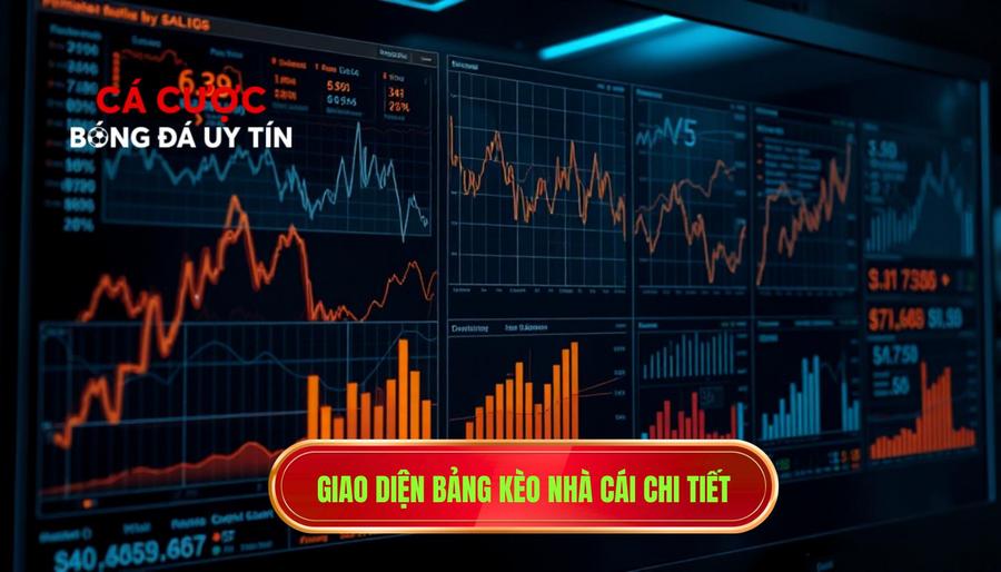 1. Giao diện bảng kèo nhà cái chi tiết