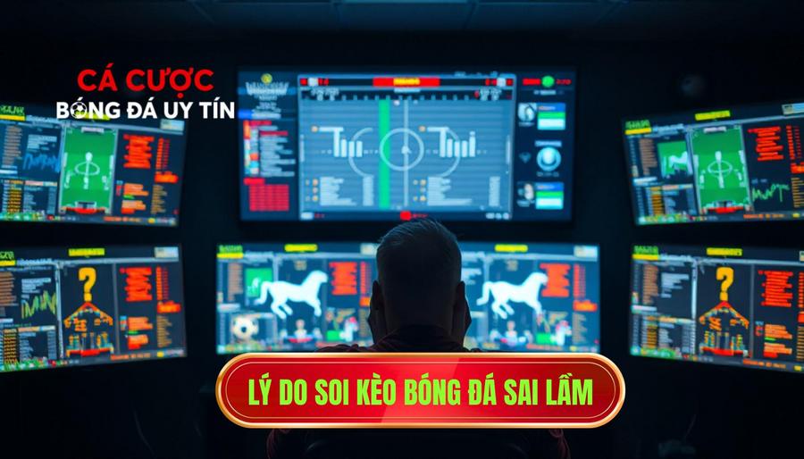 1. Lý do soi kèo bóng đá sai lầm