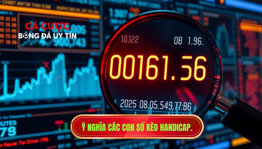 2. Ý nghĩa các con số kèo Handicap.